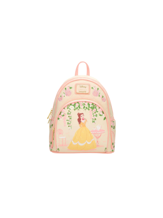 Sac a dos loungefly quilted belle la belle & la bete