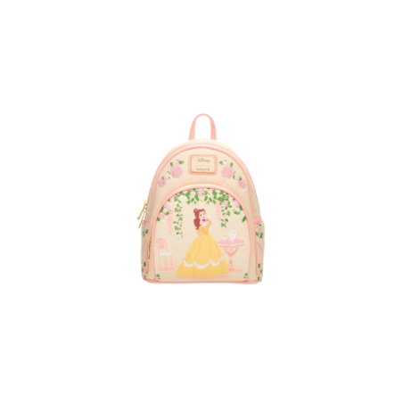 Sac a dos loungefly quilted belle la belle & la bete