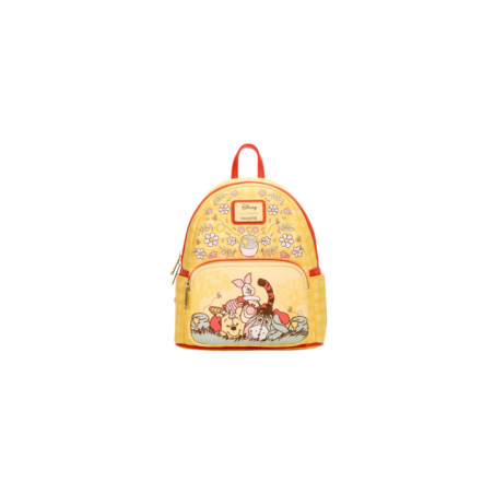 Sac a dos loungefly floral gingham winnie l'ourson
