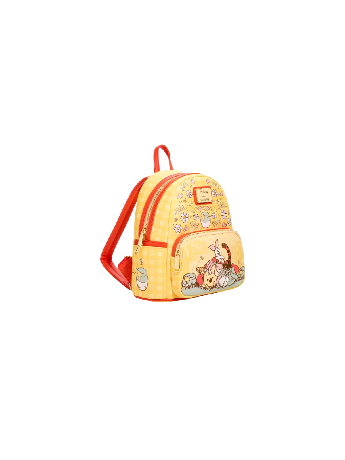 Sac a dos loungefly floral gingham winnie l'ourson
