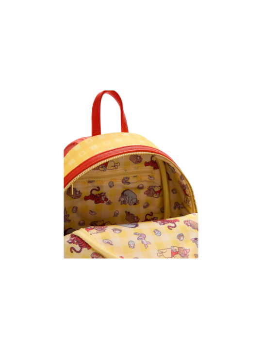 Sac a dos loungefly floral gingham winnie l'ourson