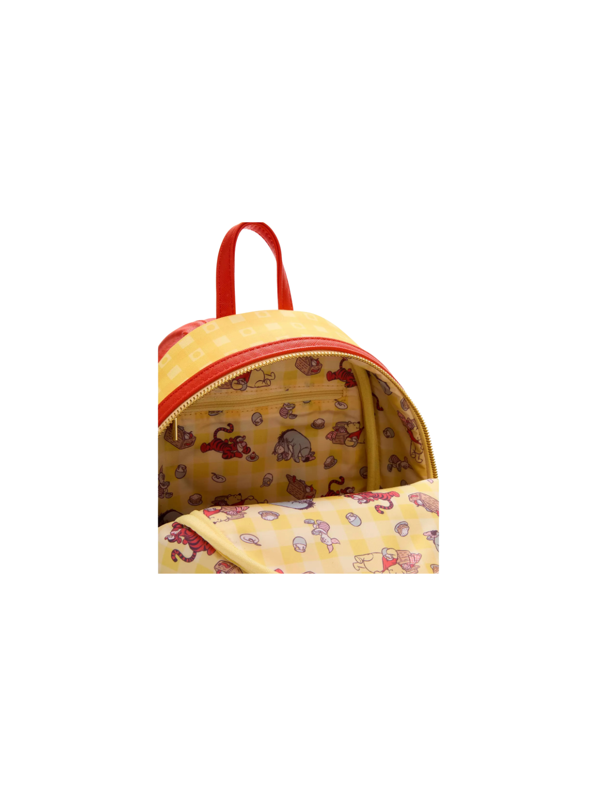 Sac a dos loungefly floral gingham winnie l'ourson