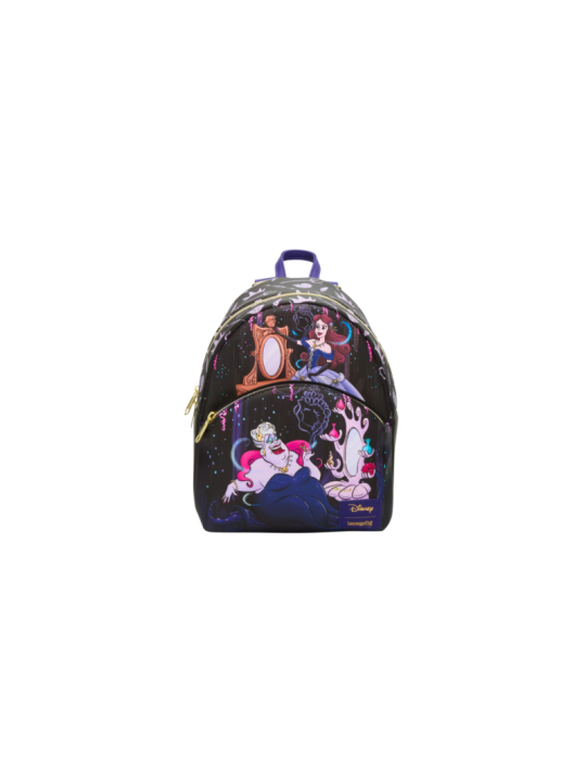 Sac a dos loungefly ursula & vanessa la petite sirene