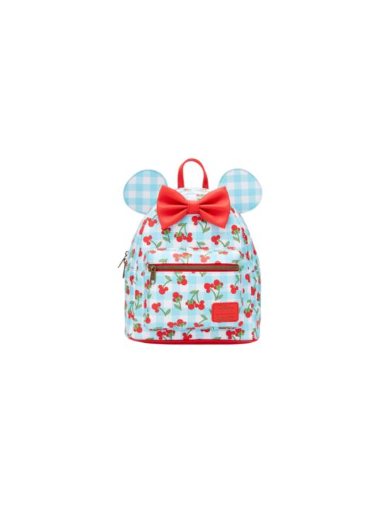 Sac à dos loungefly gingham cherry minnie mouse