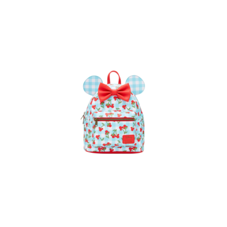 Sac à dos loungefly gingham cherry minnie mouse