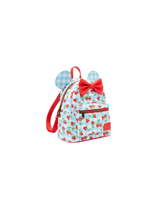 Sac à dos loungefly gingham cherry minnie mouse