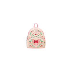 Sac a dos loungefly floral brodé minnie mouse