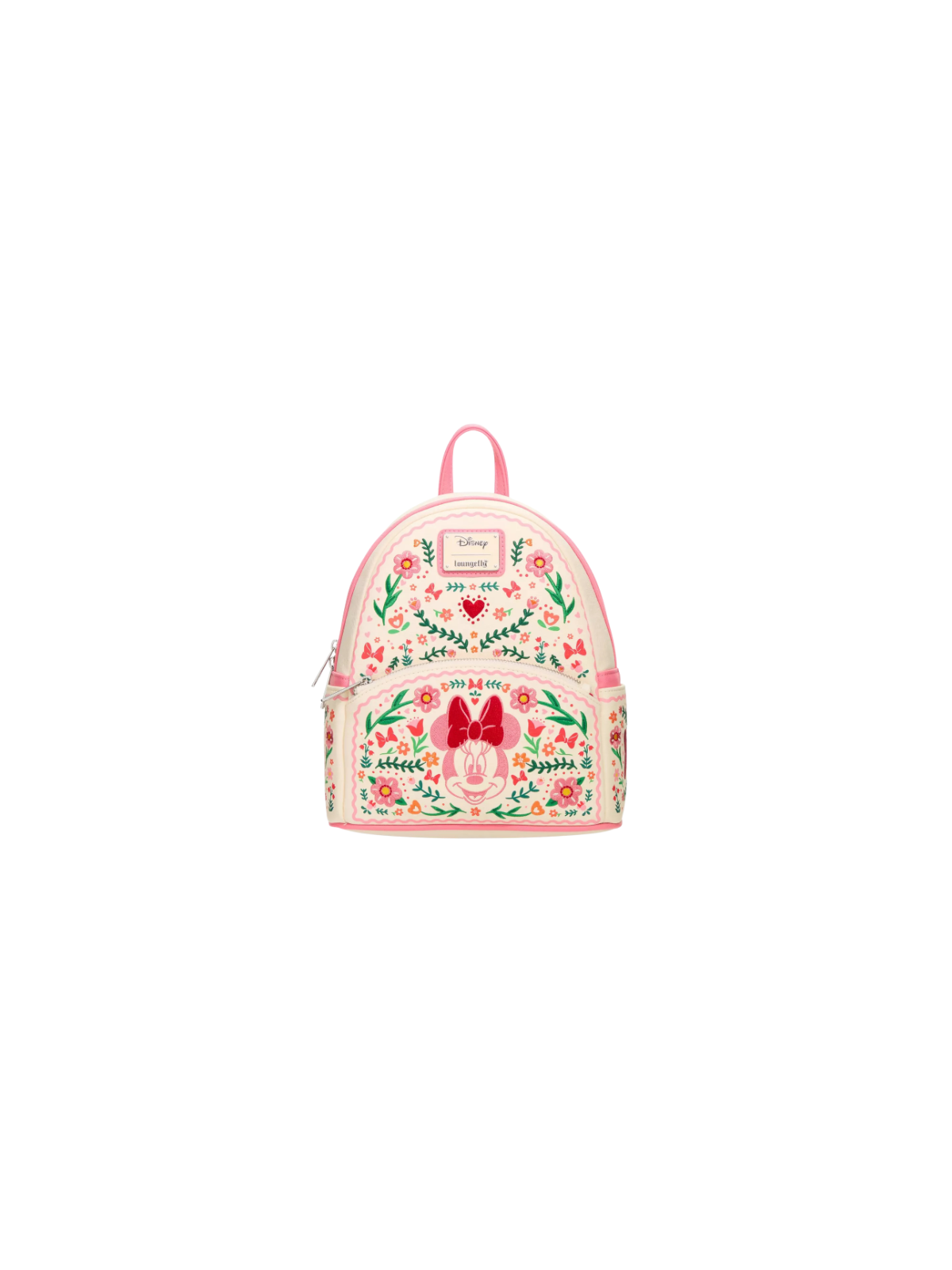 Sac a dos loungefly floral brodé minnie mouse