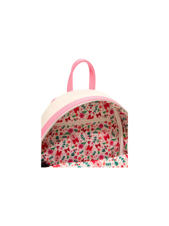 Sac a dos loungefly floral brodé minnie mouse