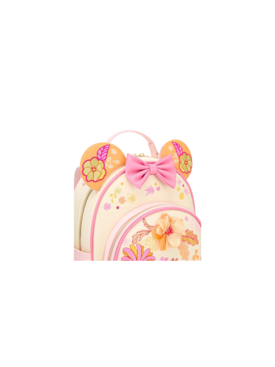 Sac à dos floral magnetic ears Minnie Mouse Disney Import