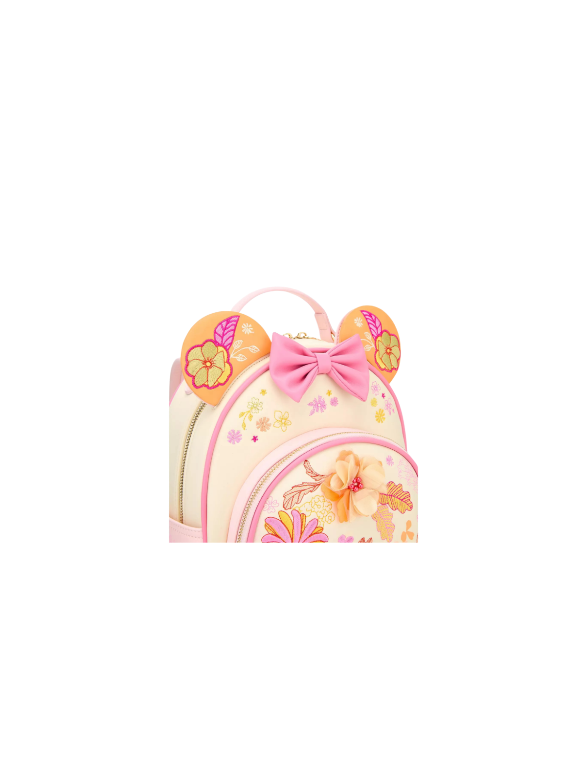 Sac à dos floral magnetic ears Minnie Mouse Disney Import