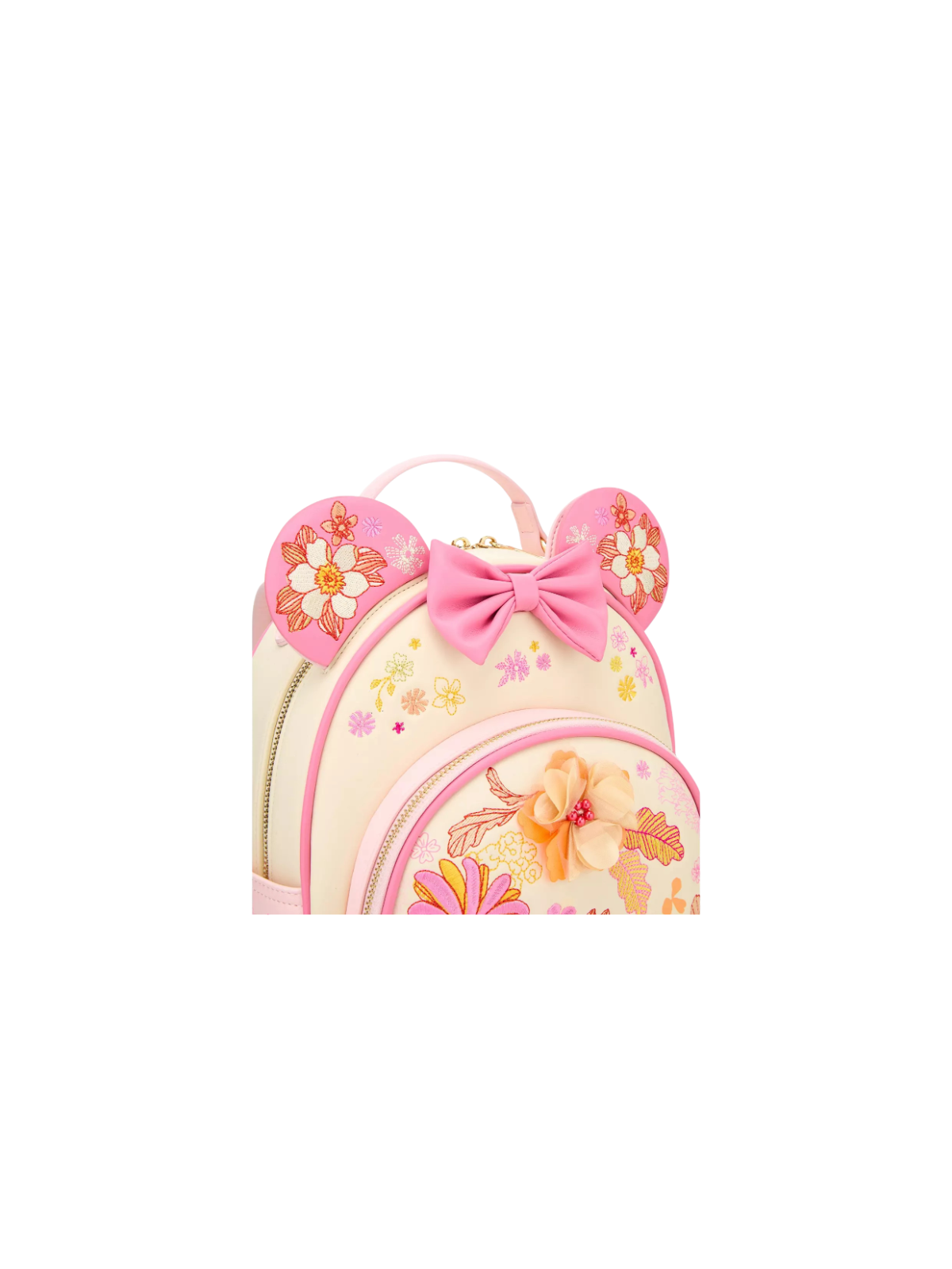 Sac à dos floral magnetic ears Minnie Mouse Disney Import