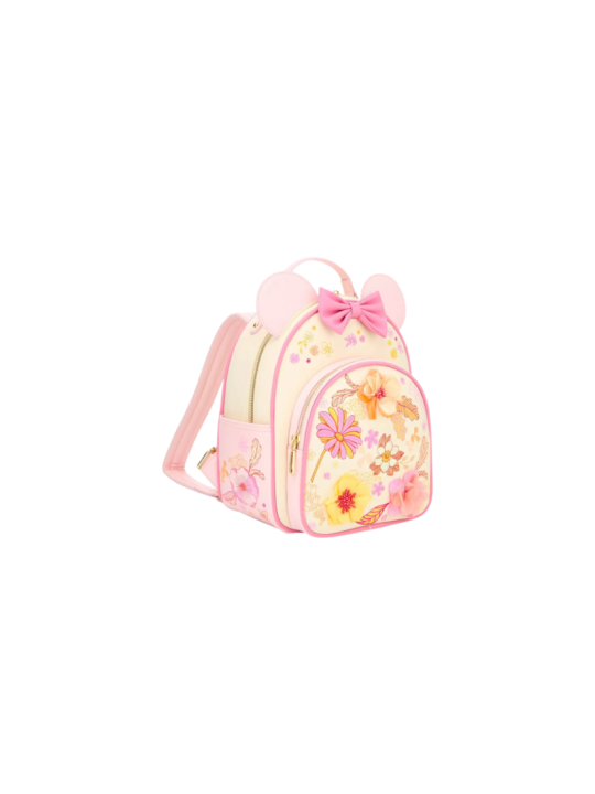 Sac à dos floral magnetic ears Minnie Mouse Disney Import