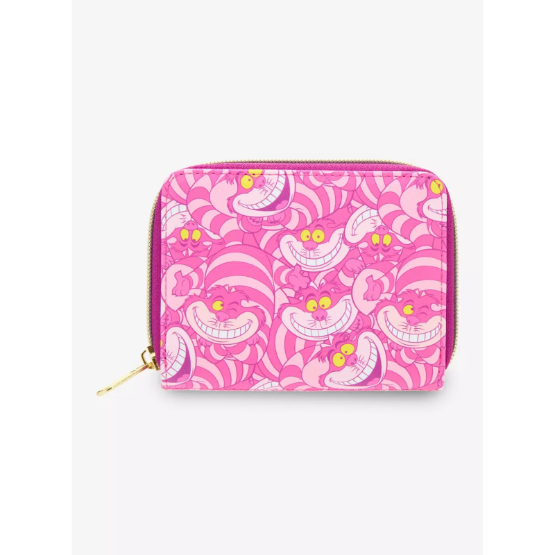 Portefeuille loungefly cheshire cat collage alice au pays des merveilles