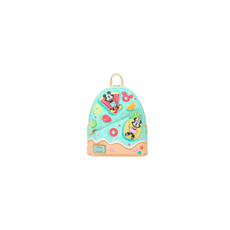 Sac a dos loungefly beach mickey & minnie mouse