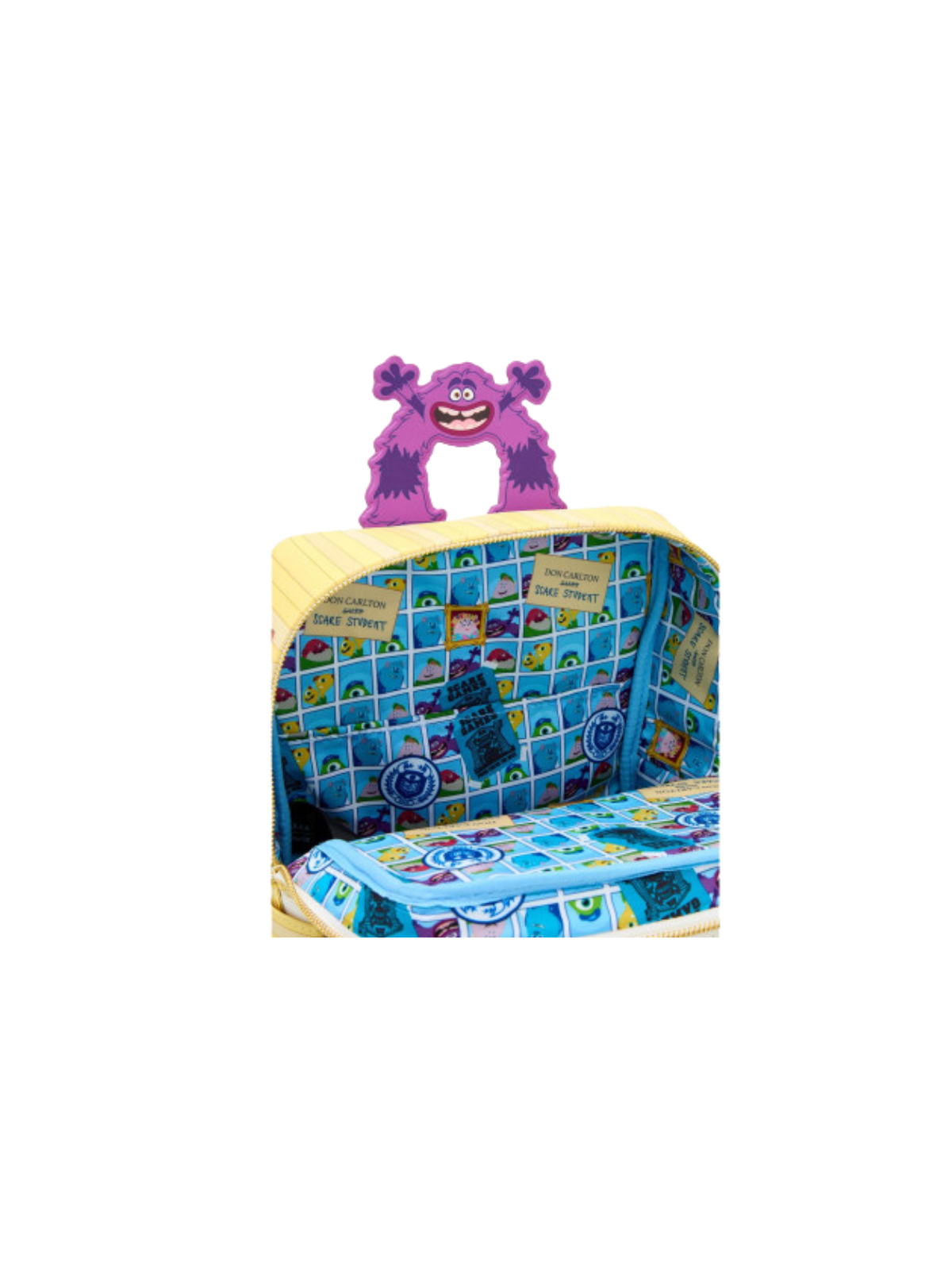 Sac a dos loungefly university house monstres & cie