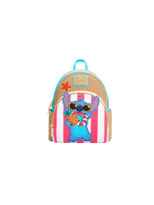 Sac a dos loungefly beach towel lilo & stitch