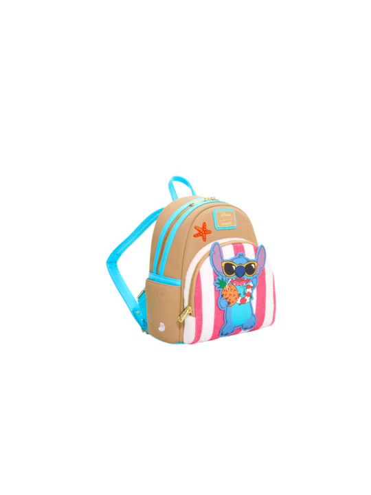 Sac a dos loungefly beach towel lilo & stitch