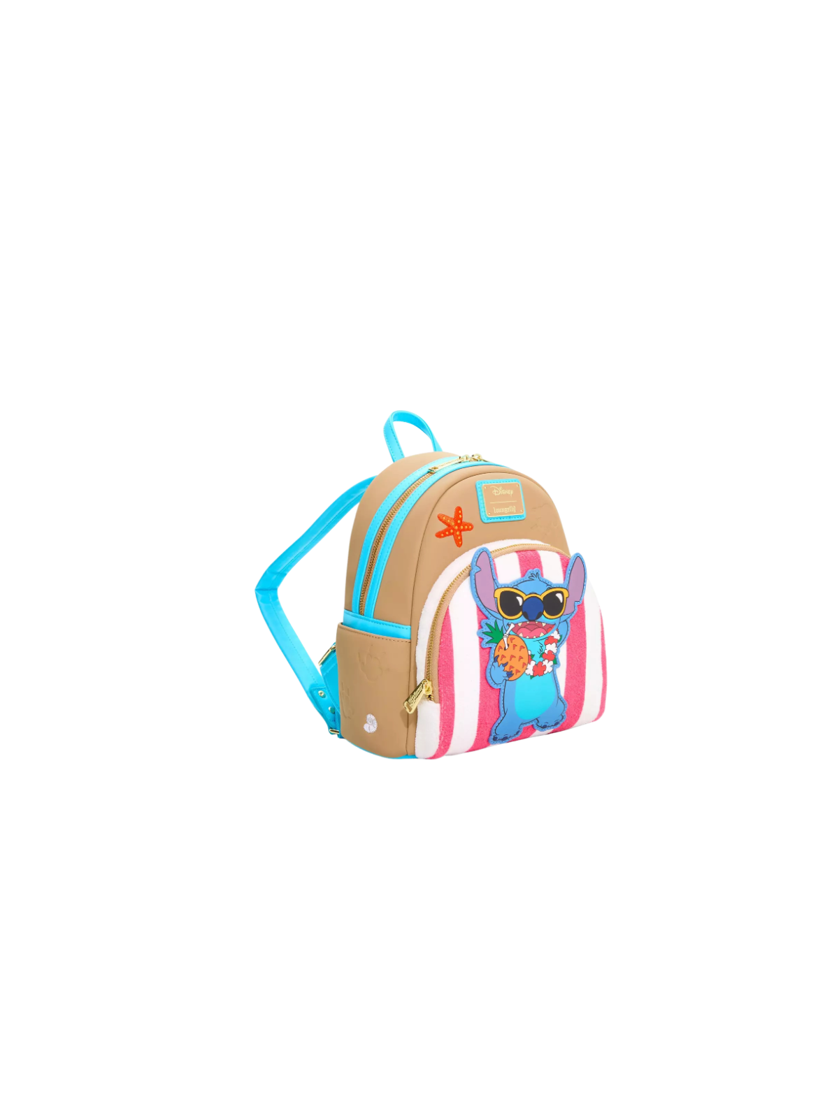 Sac a dos loungefly beach towel lilo & stitch