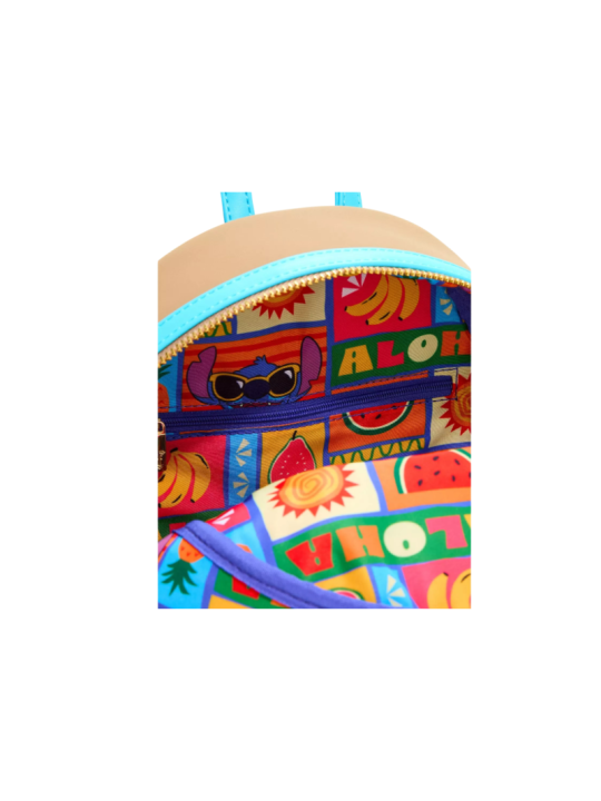 Sac a dos loungefly beach towel lilo & stitch