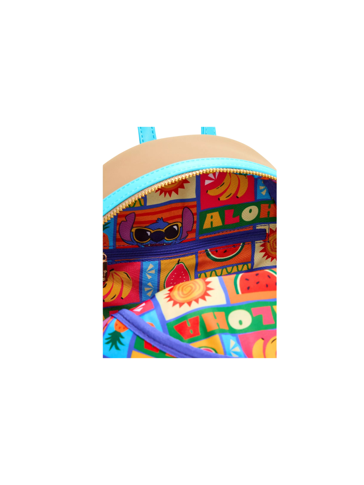 Sac a dos loungefly beach towel lilo & stitch