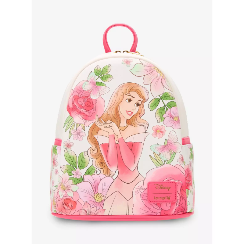 Sac a dos loungefly butterfly garden la belle au bois dormant