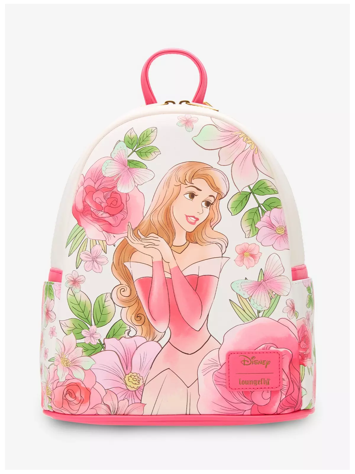 Sac a dos loungefly butterfly garden la belle au bois dormant