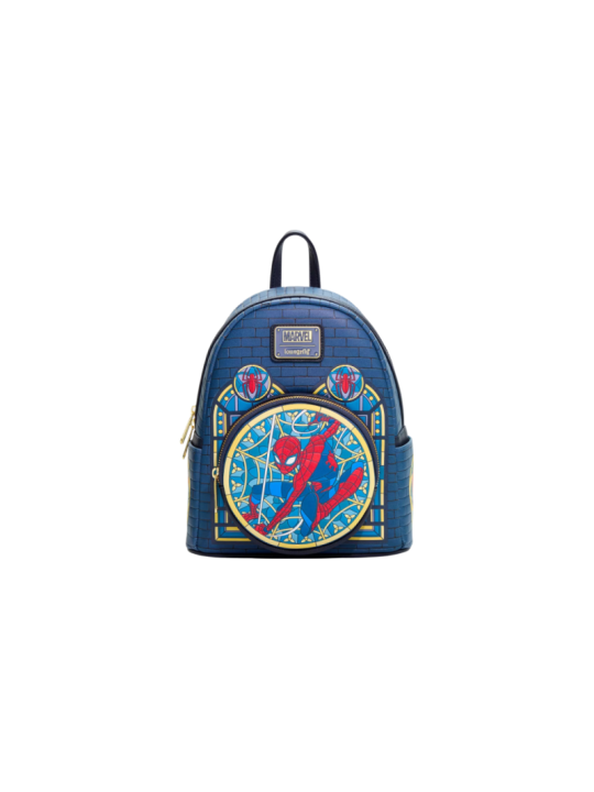 Sac a dos loungefly stained glass spiderman