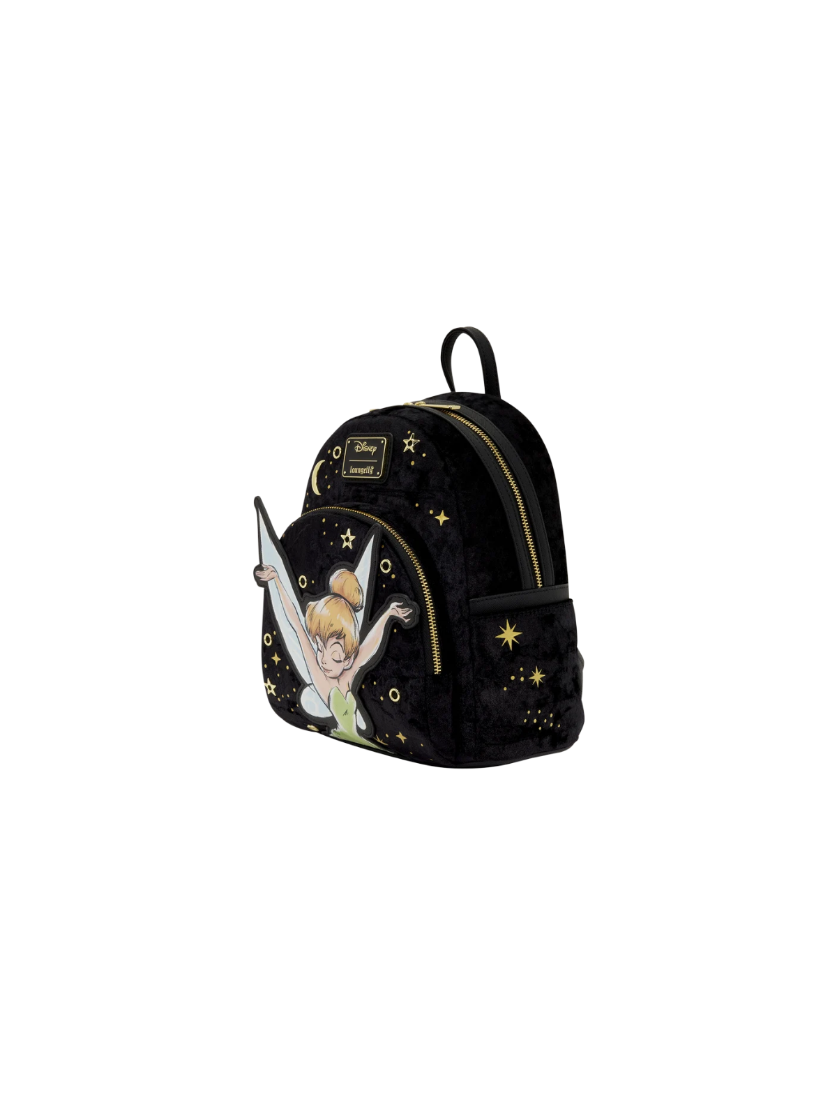 Sac a dos loungefly clochette pixie dust velvet peter pan