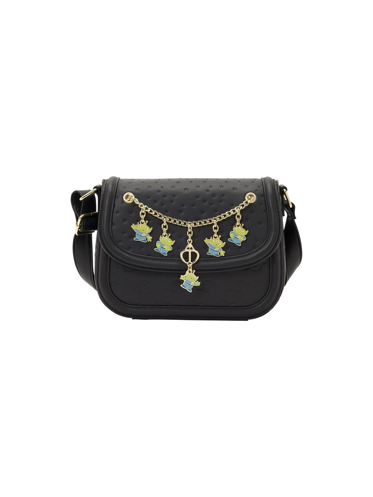 Sac a bandouliere loungefly alien charms toy story