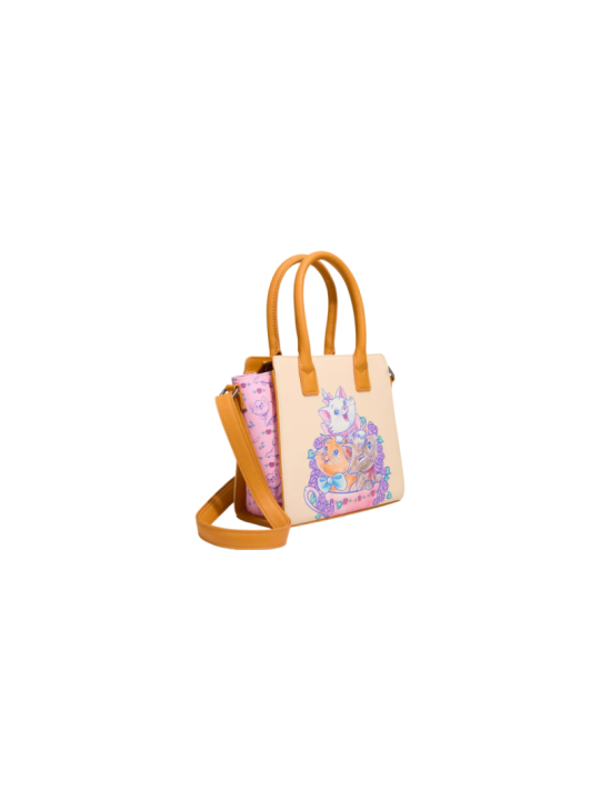 Sac a bandouliere loungefly floral les aristochats