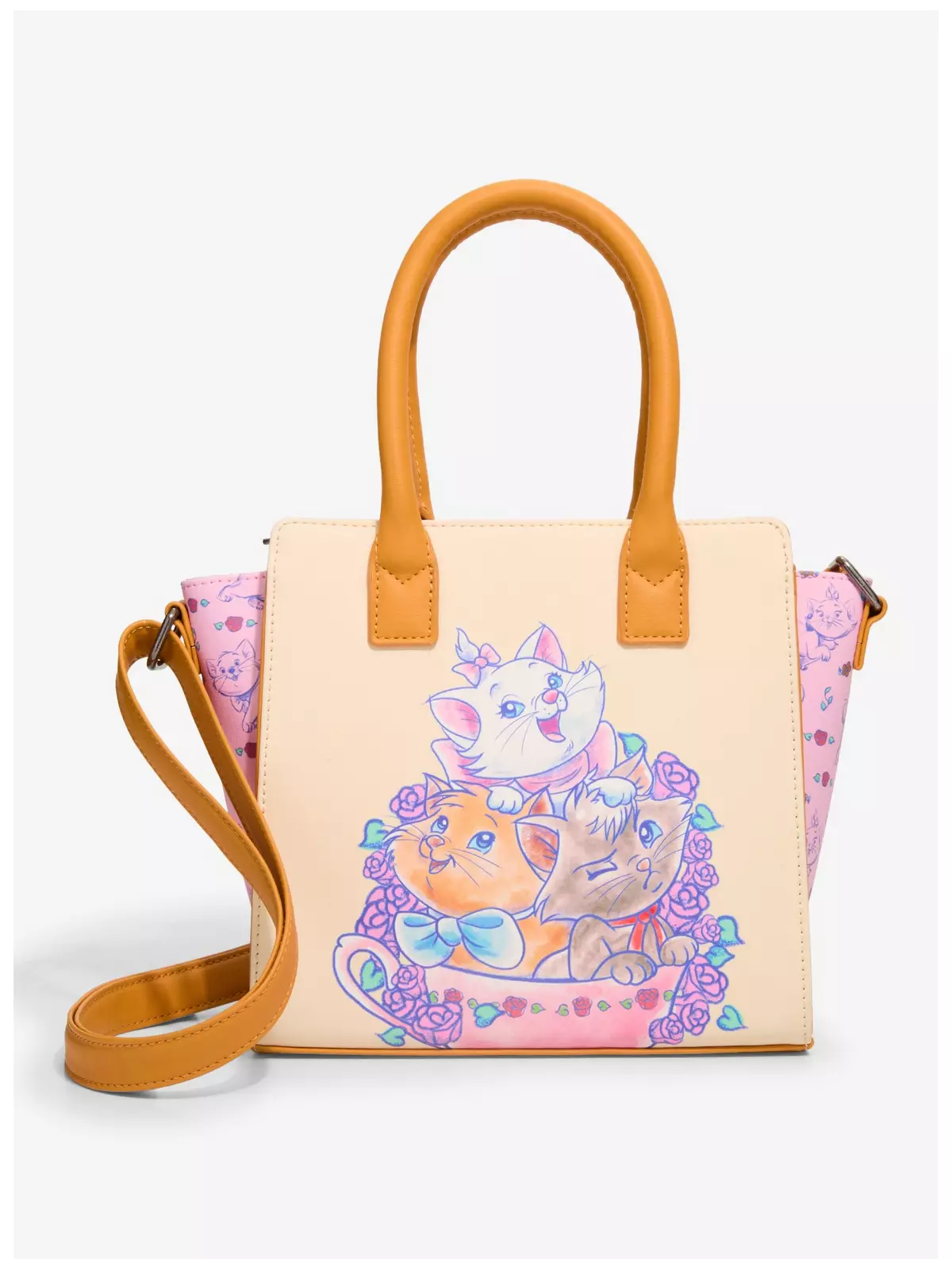 Sac a bandouliere loungefly floral les aristochats