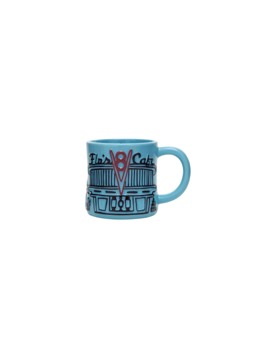 Mug Flo's café Cars Disney Import