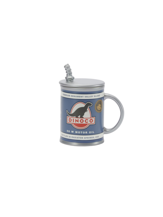 Mug Dinoco Motor Oil avec couvercle Cars Disney