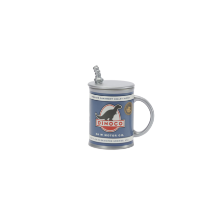 Mug Dinoco Motor Oil avec couvercle Cars Disney