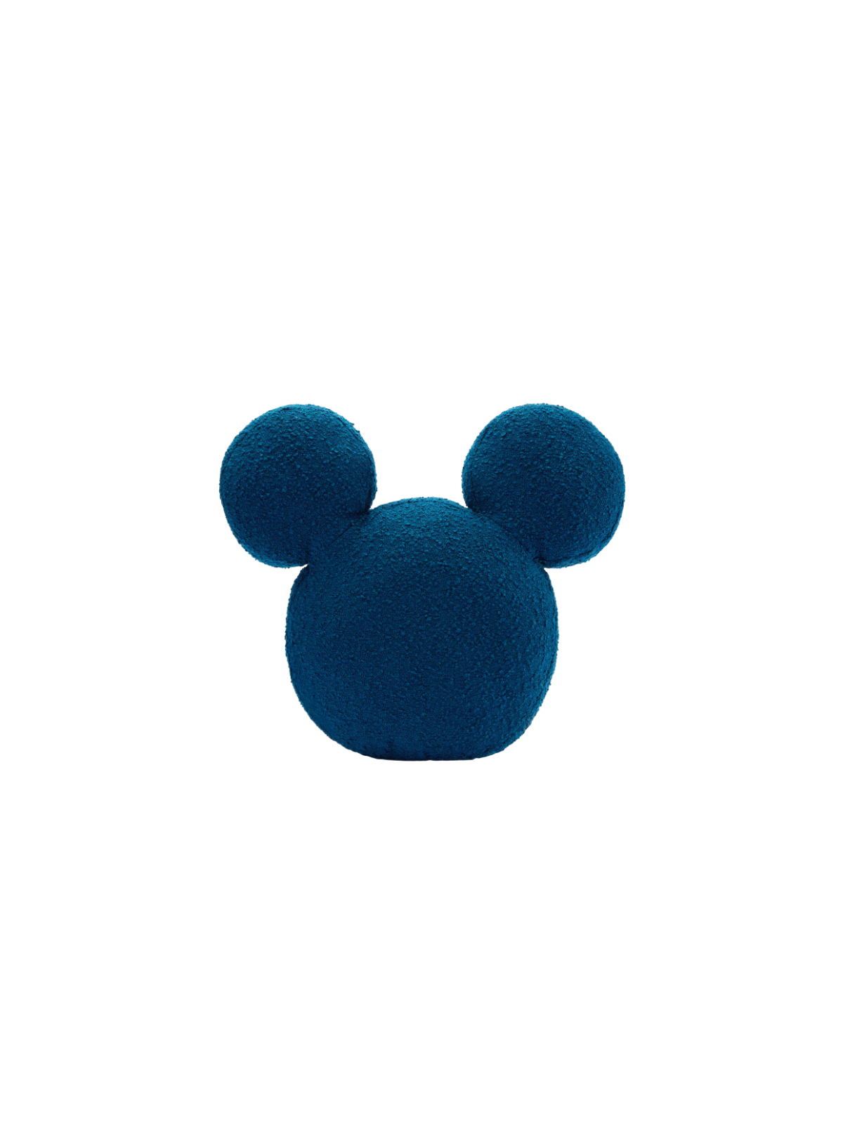 Coussin lesté bleu marine en forme de tête de Mickey Home Haven Disney