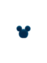 Coussin lesté bleu marine en forme de tête de Mickey Home Haven Disney