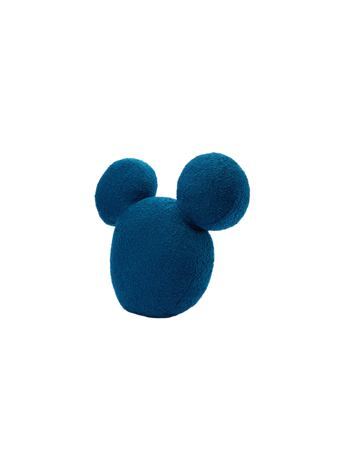 Coussin lesté bleu marine en forme de tête de Mickey Home Haven Disney