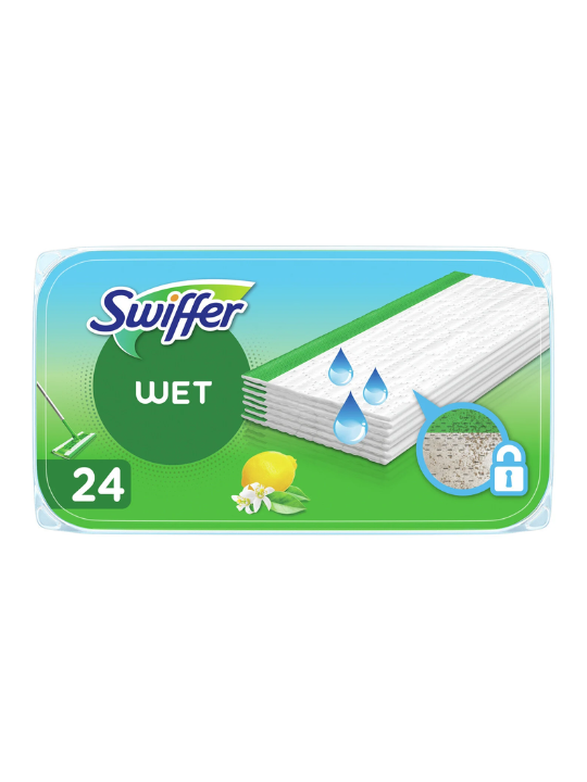 Lingettes humides Swiffer : nettoyez vos sols en un seul passage
