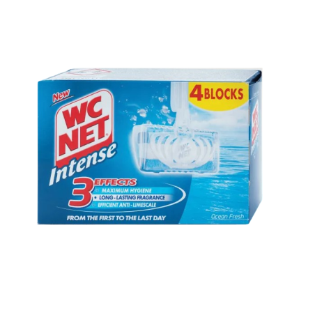 Bloc cuvette WC 3 effets - WC NET 4 blocs