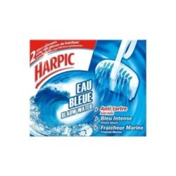 Blocs Wc Anti-Tartre Eau Bleue - HARPIC