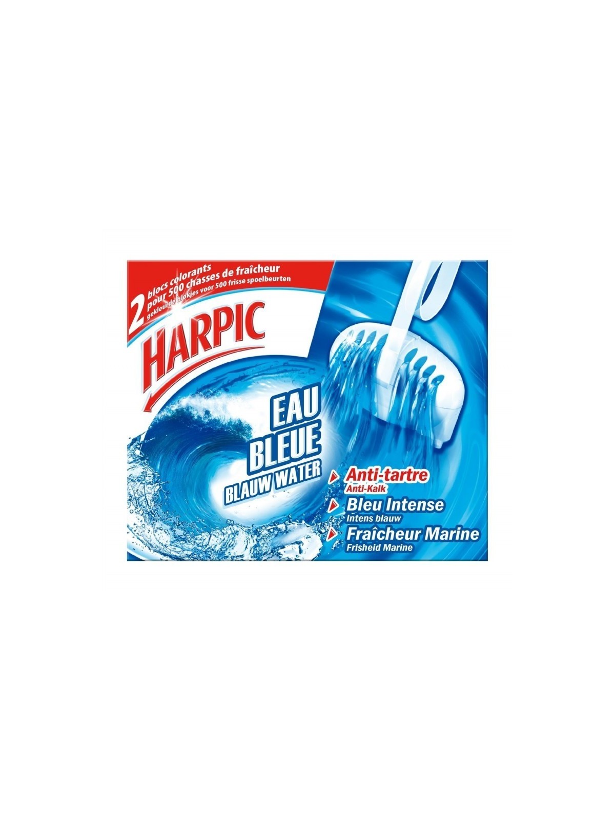 Blocs Wc Anti-Tartre Eau Bleue - HARPIC