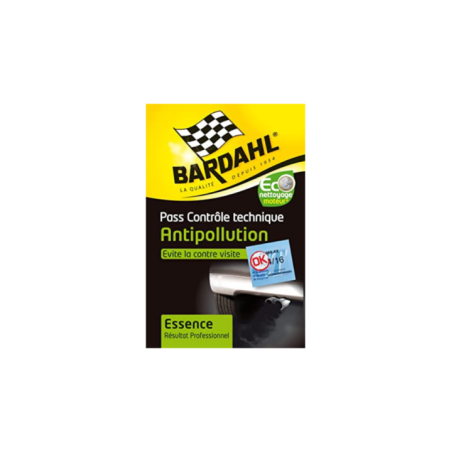 contrôle anti pollution Essence - BARDAHL 9044