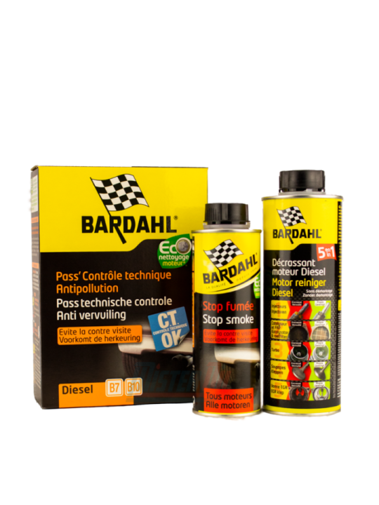 Controle anti pollution Diesel BARDAHL