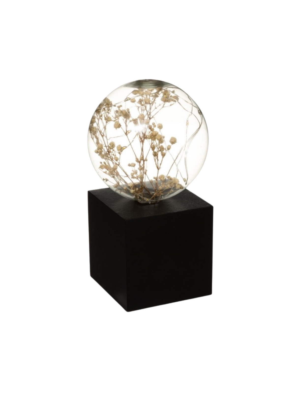 Atmosphera Lampe Ampoule Microled Fleurs H17 cm