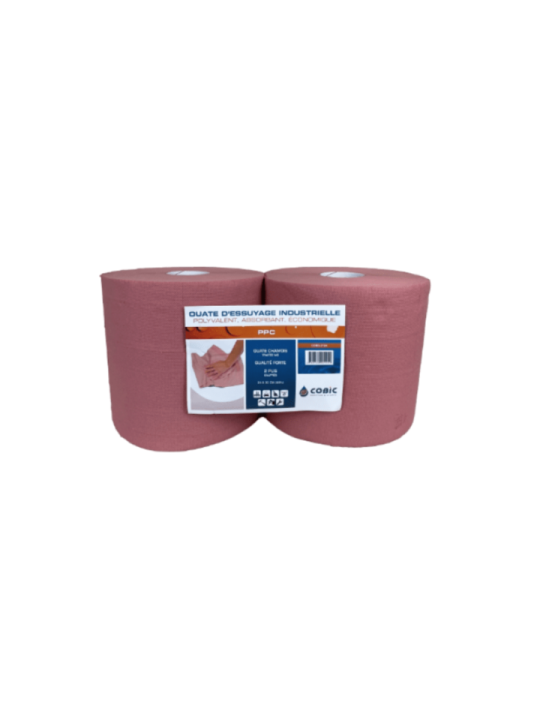 Bobine chamois recyclé COBIC Pack de 2 rouleaux