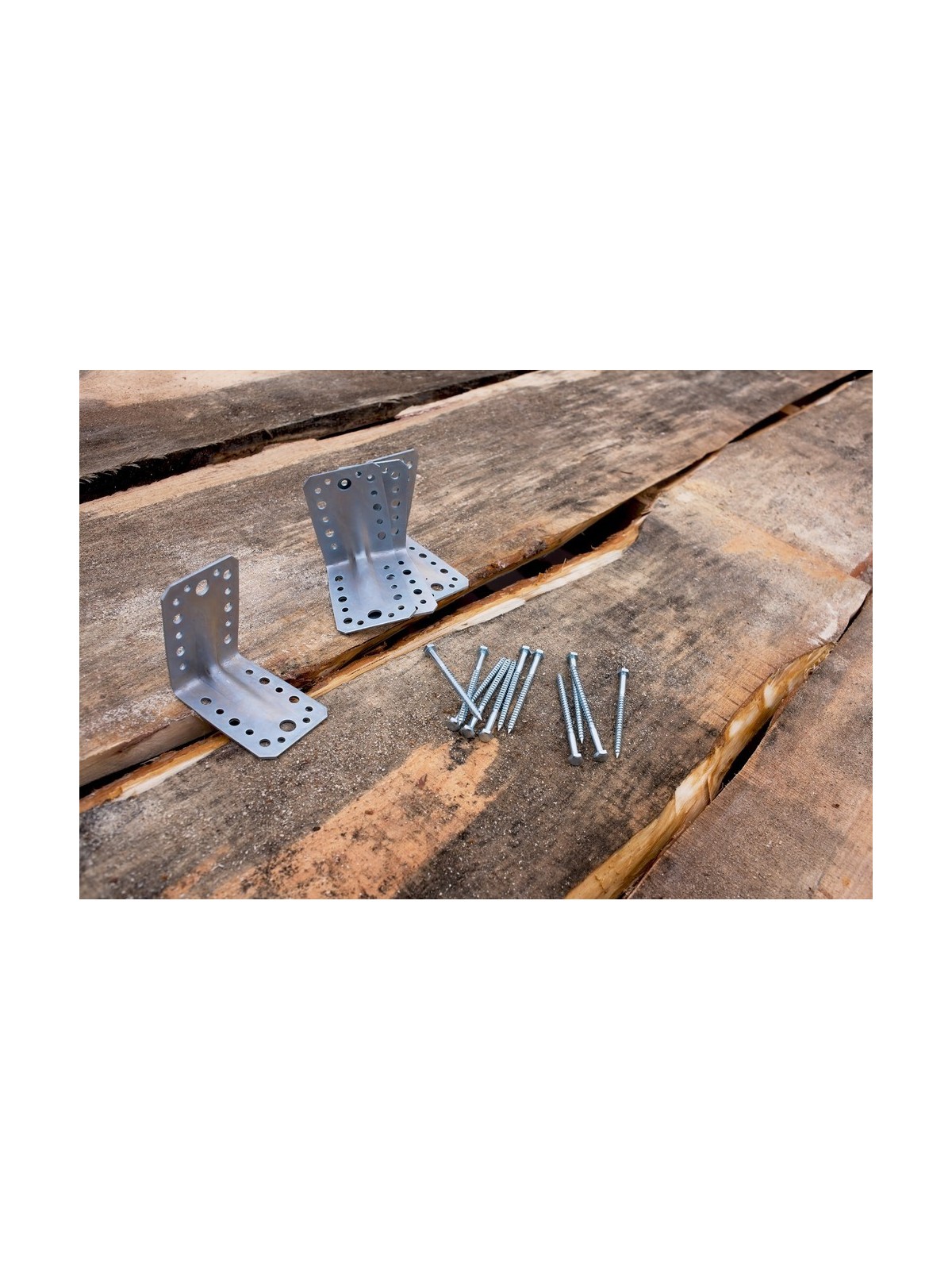 Tirefond bois 10x200 mm - Lot de 50 pièces - INDEX Fixation Solides