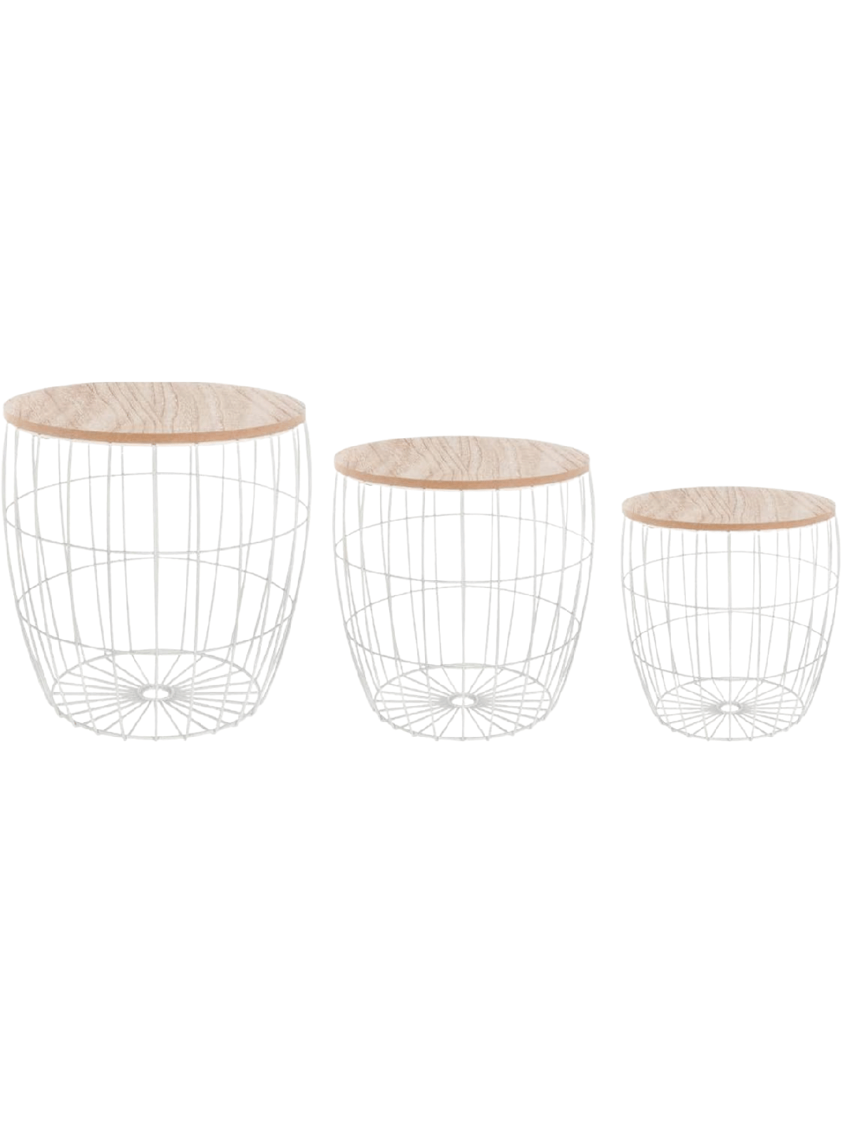 Tables Gigognes Métal et Bois Atmosphera