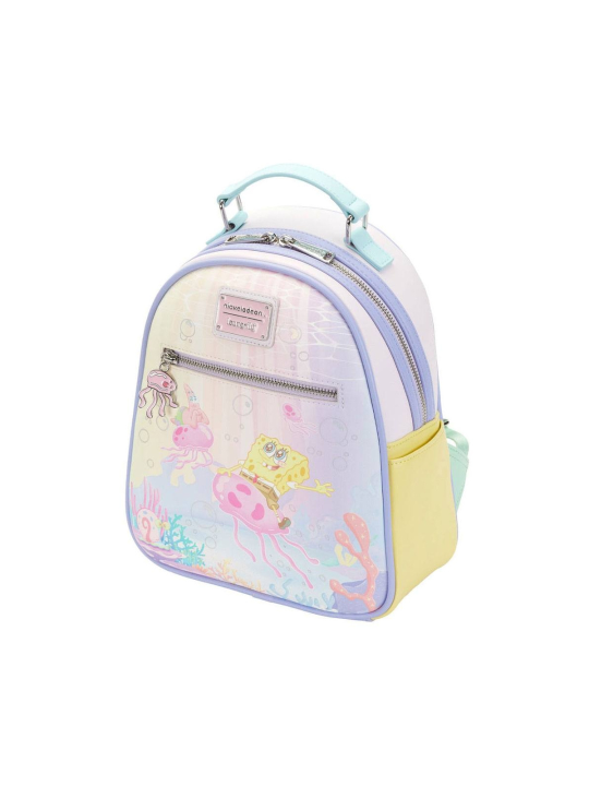 Sac à Dos Pastel Jellyfishing Bob l'Eponge LOUNGEFLY