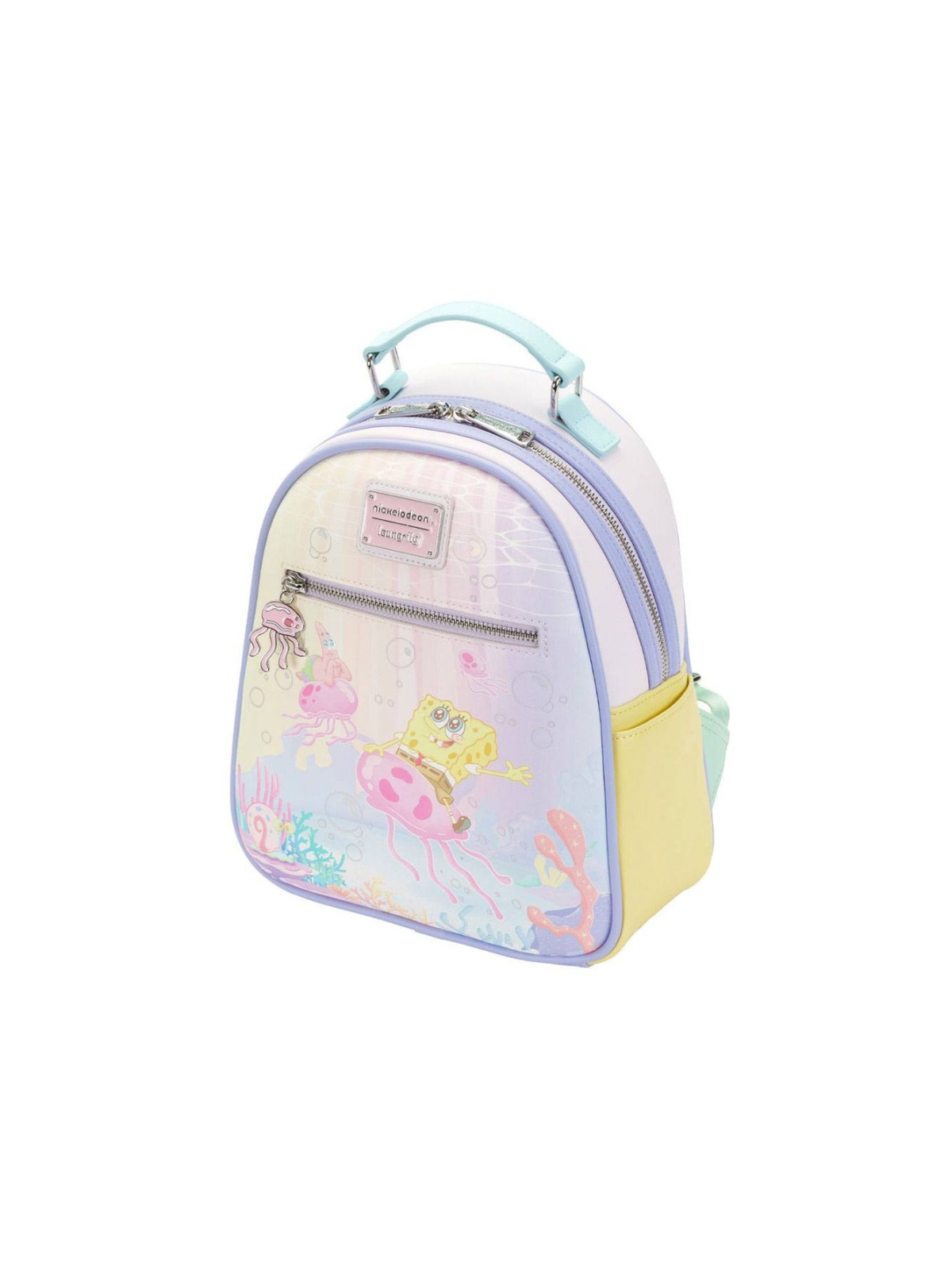 Sac à Dos Pastel Jellyfishing Bob l'Eponge LOUNGEFLY